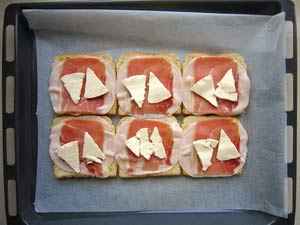 горячие бутерброды с ветчиной и сыром рецепт с фото